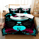 thumbnail image 3 of Disney-funda nórdica pesadilla antes de Navidad con funda de almohada, juego de cama Jack y Sally, 3D, Calavera, dibujos animados, adultos, niños, decoración de dormitorio, 3 of 5