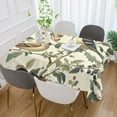thumbnail image 2 of Yayeee Tablecloths for Rectangular Tables 54 x 54 inch Party Table Cover, Green Birds, 2 of 6
