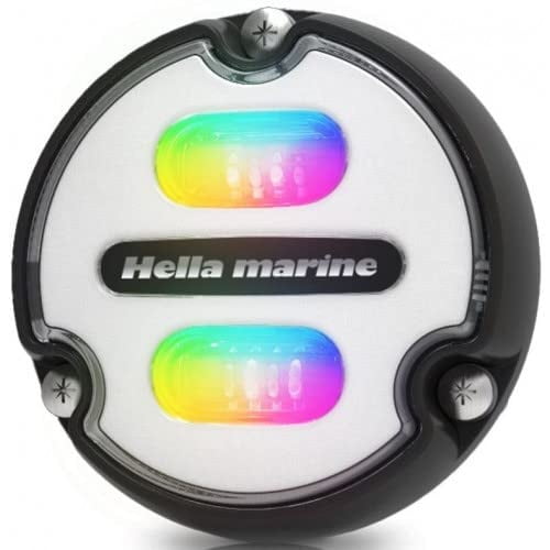 Lámpara subacuática Hella Marine Apelo A1 RGB 1800 lúmenes