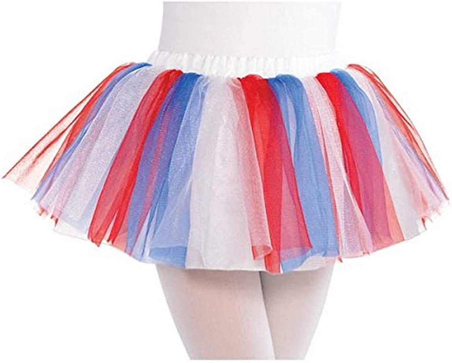 Tutu skirt red clearance white