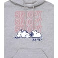 thumbnail image 3 of Peanuts - Snoopy Stacked Tokyo - Men's Pullover Hoodie, 3 of 6