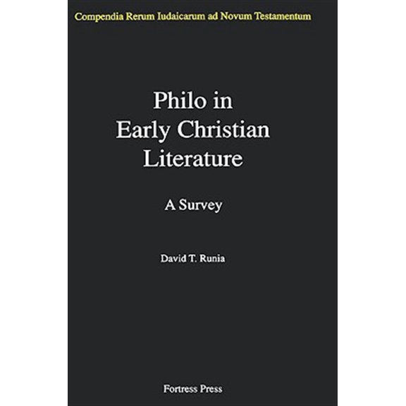 Pre-Owned Compendia Rerum Judaicarum Ad Novum Testamentum: Philo in Early Christian Literature (Hardcover)