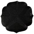 thumbnail image 6 of Black Beaded Placemats Set of 4 for Dining Coffee Table Scratch Heat Stain Resistant Charger Kitchen Decor Durable Tablemats - Fall Autumn Thanksgiving Holiday - 13.75 Inches, 6 of 7