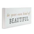 thumbnail image 4 of Stupell Industries Own Kind Of Beautiful Typography Painting White Framed Art Print Wall Art, 24 x 10, 4 of 10