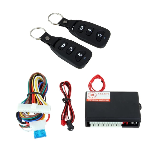 Kit de Actualización de con Bloqueo Central Remoto Universal Sistema de Cerradura de Puerta de Automóvil Cola Sistema de entrada sin llave para automóvil