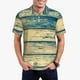 thumbnail image 1 of Fotbe Retro Wooden Camiseta Polo de Golf para Hombre con Estampado – Camisa Deportiva Transpirable con Cuello Abotonado-Large, 1 of 6