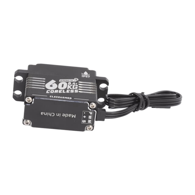 RC Gear Servo, 60 kg de motor sin correos RC Equipo de Dirección RC Super Torque para actualización