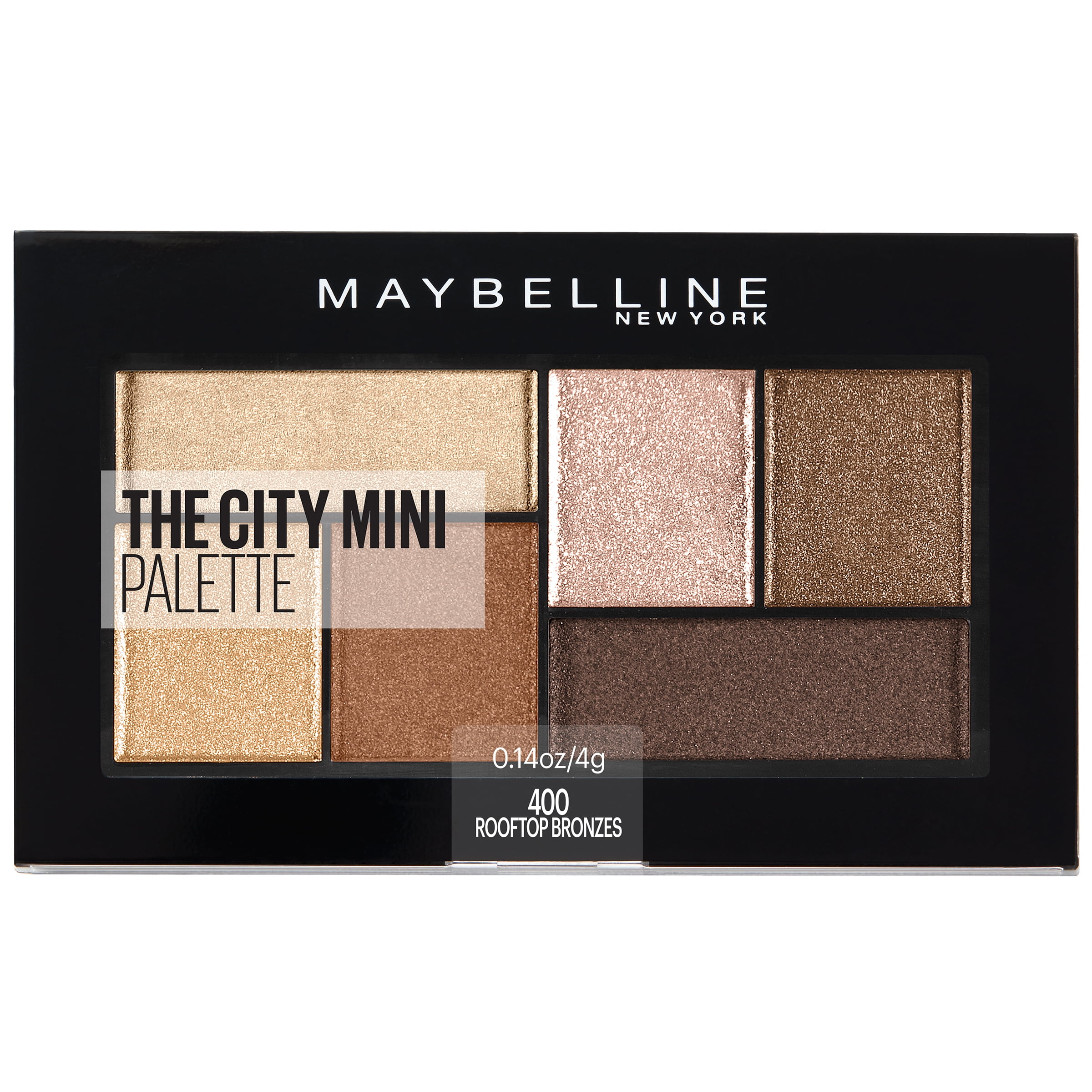 Maybelline The City Mini Eyeshadow Palette Makeup, Rooftop Bronzes, 0.14 oz