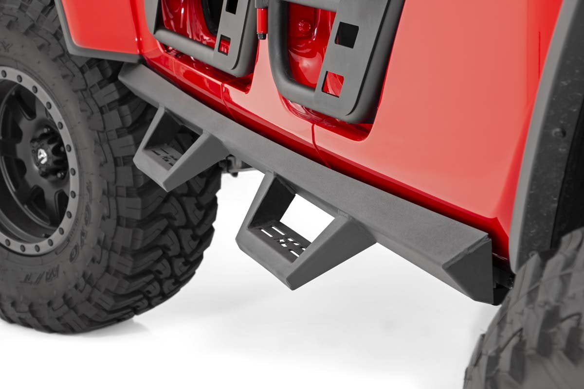 Rough Country XL2 Nerf Bar Drop Steps (fits) 2020 Jeep Gladiator Truck