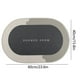 thumbnail image 3 of Alfombra antideslizante para el baño | Poliéster súper absorbente | Soporte de gel de sílice de goma de secado rápido | Alfombra de ducha de estilo moderno lavable | Pelo bajo | 15,8 x 23,6 in |, 3 of 9