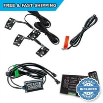 Oracle 2021 Ford Bronco DRL Upgrade w/ Halo Kit - ColorSHIFT w/ 2.0 Controller SEE WARRANTY