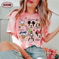 thumbnail image 3 of Comfort Colors Retro Mickey & Friends Signatures Shirt, Disney Balloon Characters Tee, Magical Mickey and Co Gift, Disney Matching Family, 3 of 6