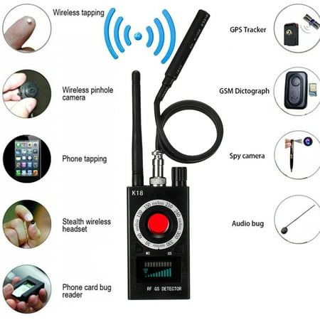 eavesdropping 8000mhz detector tracker gsm 1mhz gps finder bug rf function anti multi audio walmart