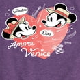 thumbnail image 3 of Disney - Mickey & Friends - Minnie & Mickey in Paris - Amore Venice - Bellissimo - Toddler And Youth Girls Short Sleeve Graphic T-Shirt, 3 of 5