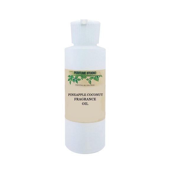 Fragrance Oil 100% Straight Pure Perfume Strength for Soap, Bath Bombs & Candle Making, Incense and Perfume Body Oils (PINEAPPLE COCONUT)