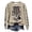 Khaki, variant on Women's Halloween Sweaters Skeleton Print Long Sleeve Crewneck Cozy Comfort Lightweight Casual Tops