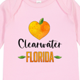 thumbnail image 4 of Inktastic Clearwater Florida Orange in Heart Boys or Girls Long Sleeve Baby Bodysuit, 4 of 5