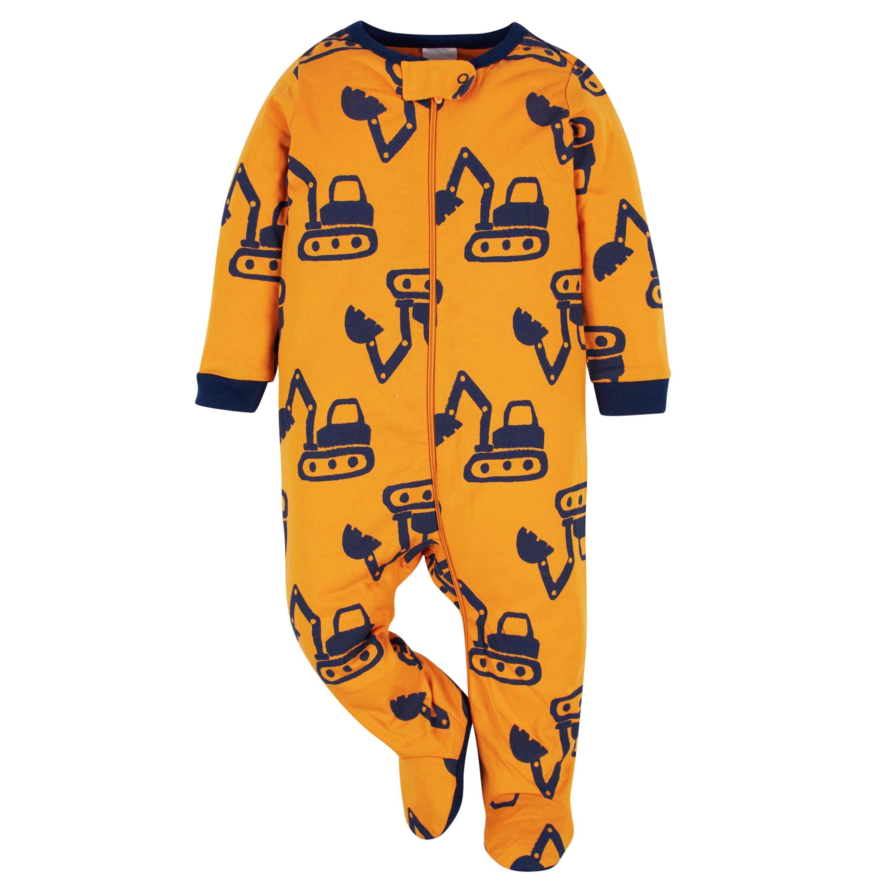 Onesies Brand Baby Boy Sleep 'N Plays Footed Pajamas, 4-Pack, Newborn - 6/9M