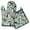 Boston Terrier Floral, variant on Boston Terrier Floral Flowers Kitchen Oven Mitt and Pot Holder Sets 2 Pcs for Baking, Cooking and Grilling, Heat Resistant Up To 392 °F