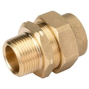 HomeFlex 11-436-007 3/4-Inch Brass Corrugated Stainless Steel Tubing x MIPT Male Adapter