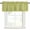 Fruit Green, variant on Vintage Fruit Green Rod Pocket Curtain Valance, Farmhouse Retro Solid Color Linen Texture Farmhouse Window Valance for Living Room, Bedroom, Kitchen 42"W x 12"L