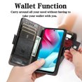 thumbnail image 2 of Case for Motorola Moto G60S Cover Leather Wallet Folio Case Book Design Flip Magnetic Closure - Black, 2 of 5