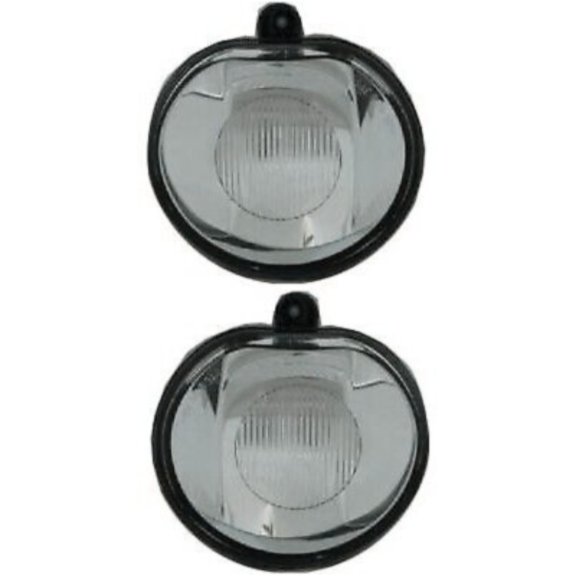 Set of 2 Clear Lens Fog Light For 04-06 Durango Left & Right w/ Bulbs