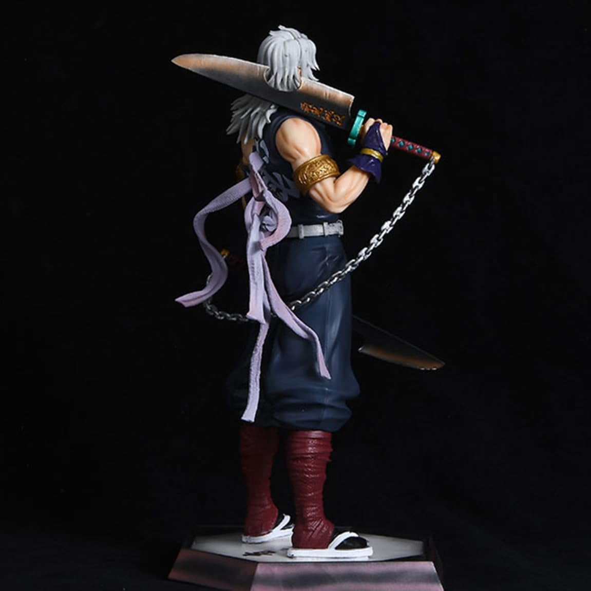 New Uzui Tengen (Standing Ver) Character Anime Model Statue Action Figures Desktop Ornament Popular Decorations Fan Souvenirs Creative Gift Collectable