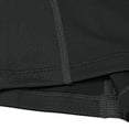 thumbnail image 6 of hoksml Men's Raglan Long Sleeve Compression Shirt, Crew Neck Back Mesh Panel Slim Cut Quick Dry Athletic Base Layer in Solid Colors, 6 of 8
