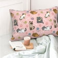 thumbnail image 3 of Cut cats Pillow cases pillow covers Standard Size pillow case pillow protector, Soft ,with Zipper pillowcase 20"x30", 3 of 7