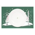 thumbnail image 2 of Ryvnso Placemats Set of 4 Christmas-1 Tree Dining Mats Heat-Resistant Non-Slip Washable Table Mat, 2 of 8