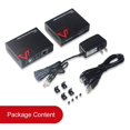 thumbnail image 2 of AV Access USB Extender Over Cat5e/6 196ft/60M, 4 USB 2.0 Ports, Plug and Play, No Driver, Supports All Operating System, Two Webcams Work Synchronous, 2 of 8