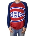thumbnail image 1 of Montreal Canadiens Jersey Style Long Sleeve Rashguard, 1 of 4