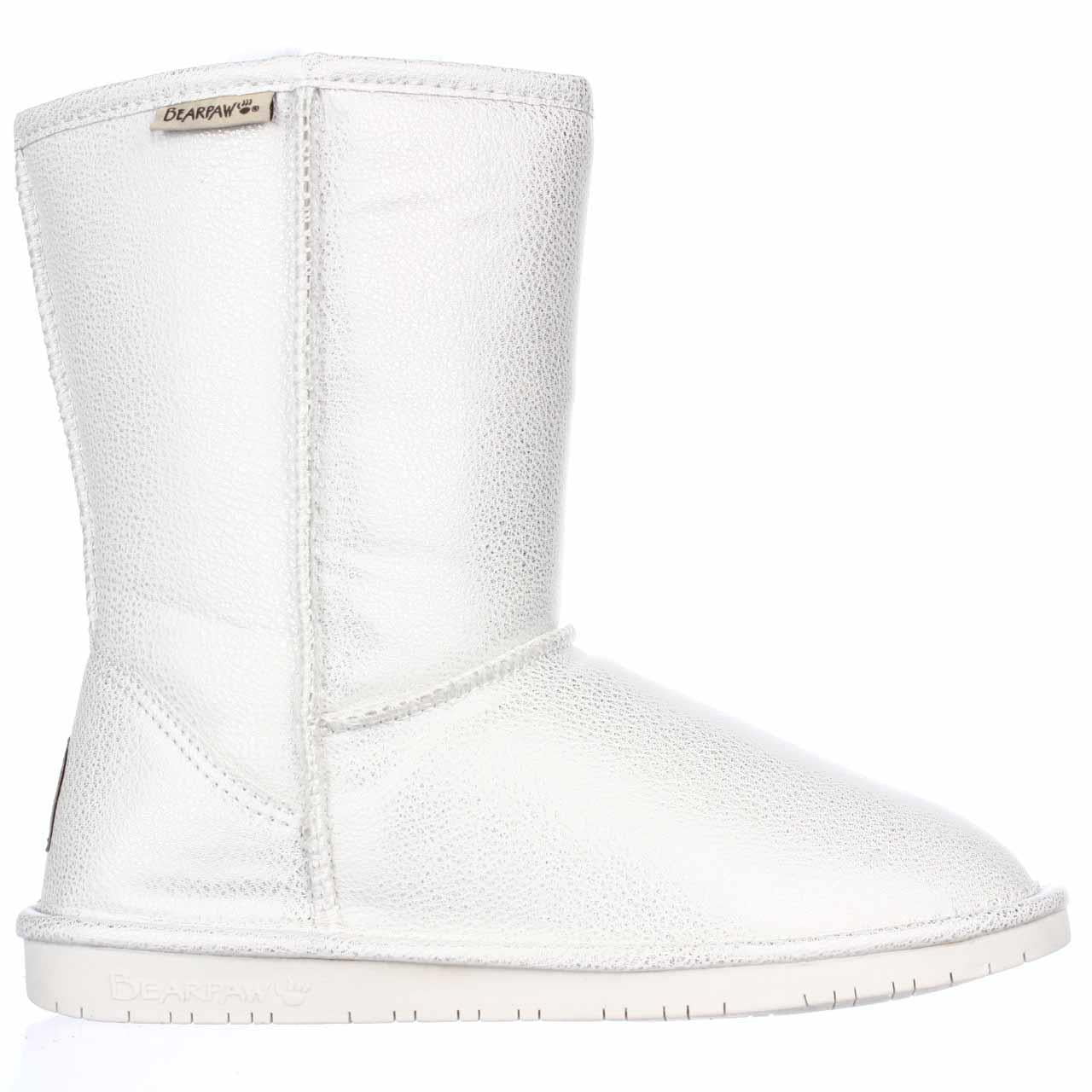 white bearpaw boots