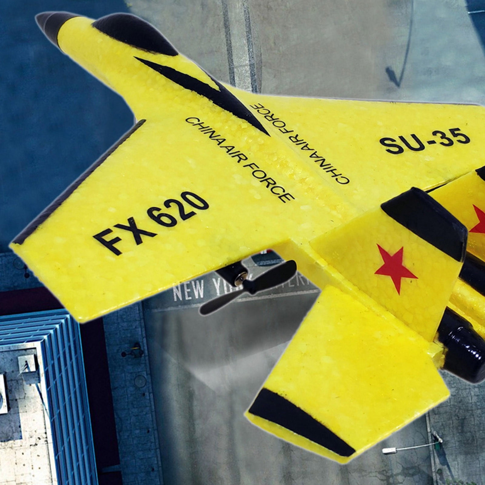 Upgraded Flying Bear Su-35 Remote Control Glider Fixed-Wing Fighter Foam Aircraft Model Toy Plane S