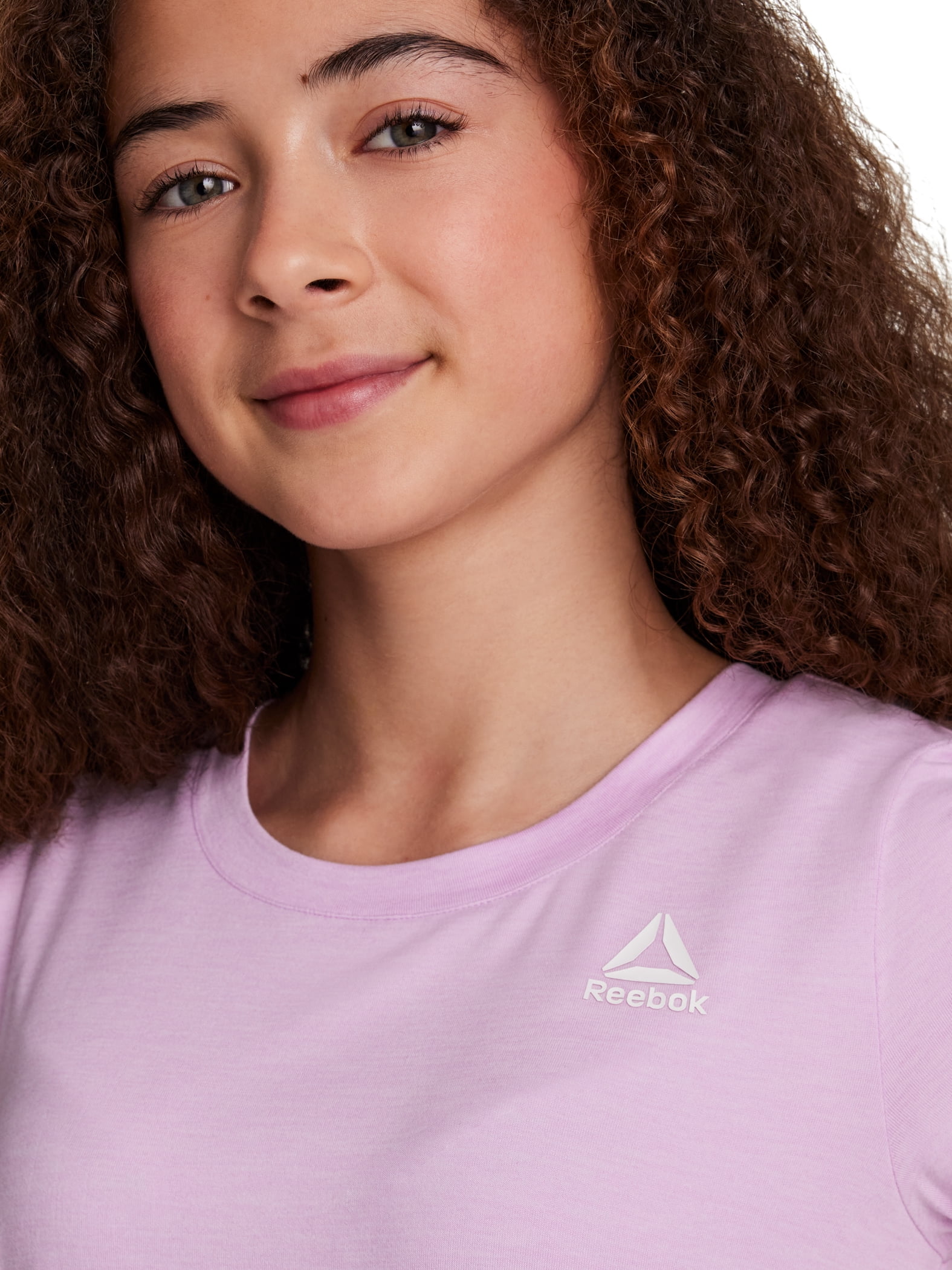 Reebok Girl's Short Sleeve Performance T-Shirt, Sizes 4-18