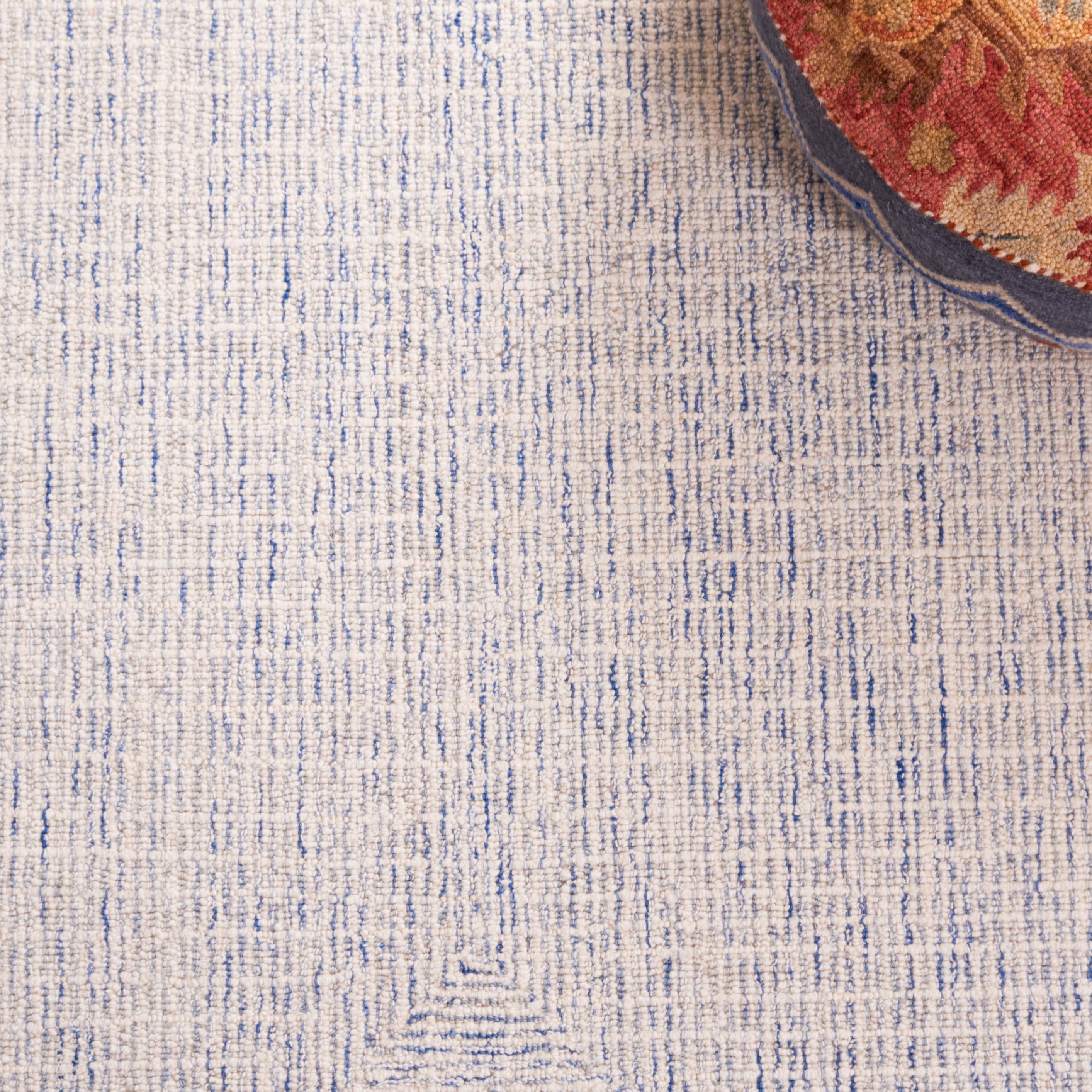 SAFAVIEH Abstract Cleto Abstract Area Rug, Blue/Ivory, 6' x 9'