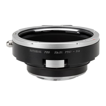 Fotodiox Pro Lens Mount Shift Adapter - Pentax 6x7 (P67, PK67) Mount SLR Lens to Nikon F Mount SLR Camera (Best Pentax 67 Lenses)