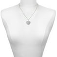 thumbnail image 2 of Delight Jewelry Silver-tone Mom Rocks on AB Crystal Heart - Silvertone Class of 2026 Delicate Bar Necklace, 18.75", 2 of 4