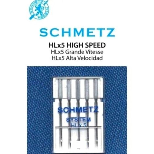 SEWING MACHINE NEEDLES MIX SIZE 11/75-14/90 SCHMETZ HLX5 HIGH SPEED QUILTING 