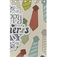 thumbnail image 5 of Coolnut Fathers Day Beige Background Thermal Insulated Blackout Grommet Printed Window Curtain - 84x55 in - 100% Polyester 2 Panels, Stitchingstyles, 5 of 6