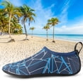thumbnail image 3 of Htwon Water Shoes for Womens and Mens Summer Barefoot Shoes Quick Dry Socks for Beach Swim Yoga Exercise Shoes-Blue,XXL, 3 of 3