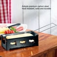 thumbnail image 1 of Fyydes Raclette Grill,Raclette,Portable Non-Stick Cheese Raclette Rotaster Baking Tray Stove Set Home Kitchen Grilling Tool, 1 of 8