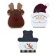 thumbnail image 5 of Adornos navideños de madera, juego de 3 para el hogar, dormitorio, decoración de mesa, regalo, 5 of 5