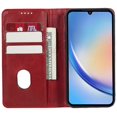 thumbnail image 2 of For Samsung Galaxy A56 Case Strong Magnetic PU Leather Phone Cover Calf Texture - Black, 2 of 5
