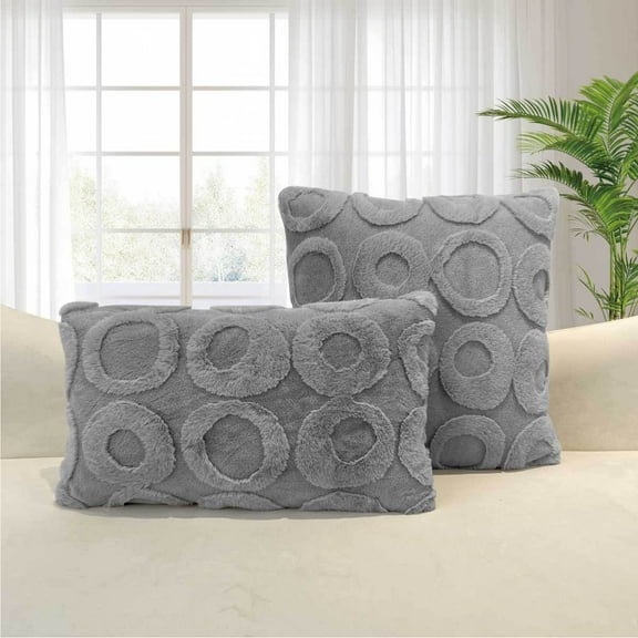 XmhyTop Decorative Pillow, 1 Pcs Light Gray Pillow for Couch 30*50cm PP Cotton Filling - Cute Decorative Pillows for Sofa, Living Room & Bedroom