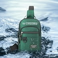 thumbnail image 5 of EUDIDV Crossbody Bag;Versatile Chest Bag For Men - Outdoor Sports Travel Shoulder Bag - Fabric Water-Repellent Sling Bag;Suitable for Going Out and Travel, 5 of 7