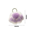 thumbnail image 3 of Super Cute Soft Plush Cat Paw Keychain Fluffy Warm Comfortable Pink Kitty Hand Key Chain Ring Holder Bag Purse Pendant, 3 of 6