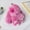 Pink, variant on HaCpiu 5.51" Deluxe Soft Fluffy Rabbit Keychain - Premium Plush Bunny Key Ring, Faux Fur Pompom Bag Charm & Aesthetic Backpack Accessory