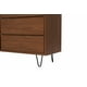 thumbnail image 3 of Cajonera ALTEREGO DESIGN Color Nogal de 6 Cajones con Patas de Metal Negras y Estructura de Madera Industrial, 3 of 4